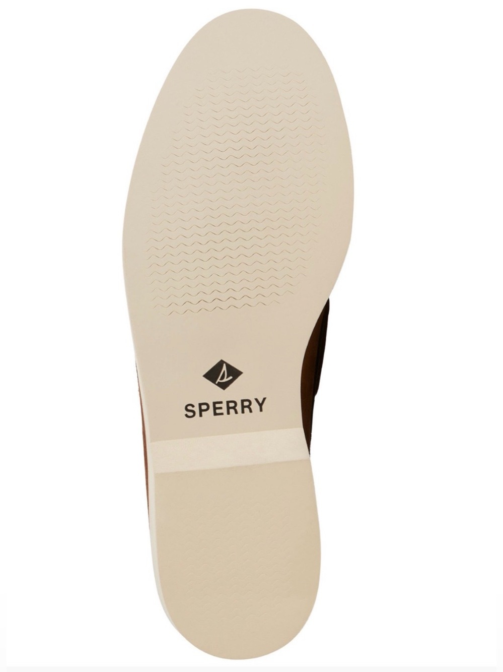 Sperry Two-Tone Brown & Tan Suede Boat Shoes Size 13 - Picture 6 of 16
